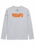 WDSC World Downhill Skateboarding Championship Long Sleeve T-Shirt – Grey Marl
