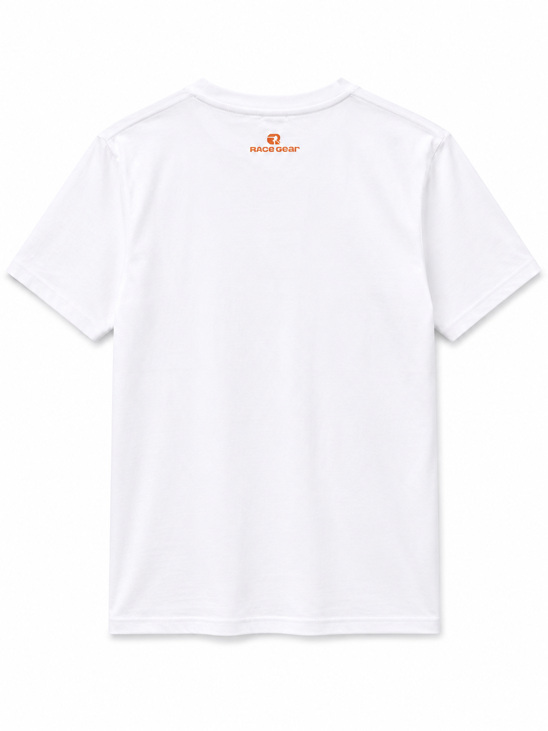 Born to Race V-Neck T-Shirt – White