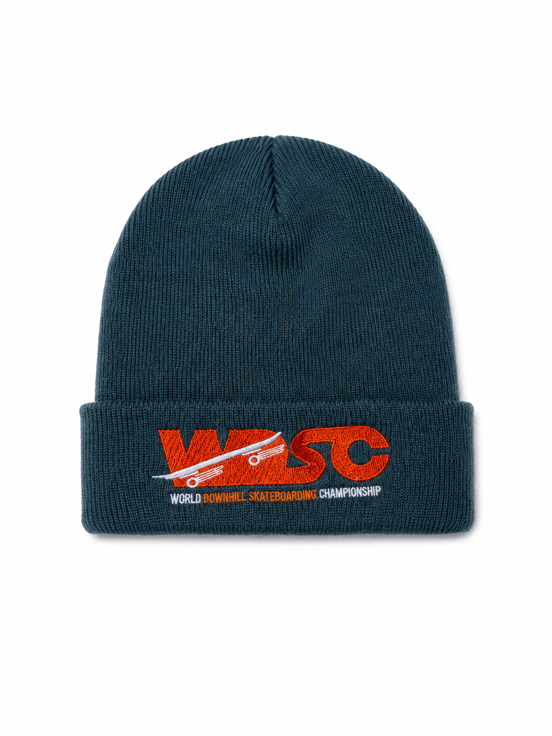 WDSC Embroidered Beanie in teal